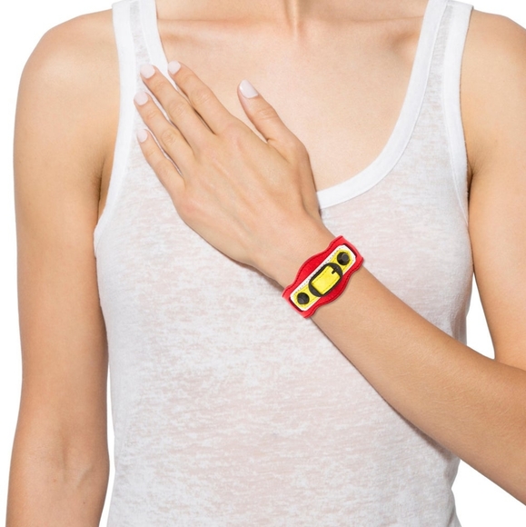 Balenciaga paris multi colored leather bracelet - Picture 3 of 16